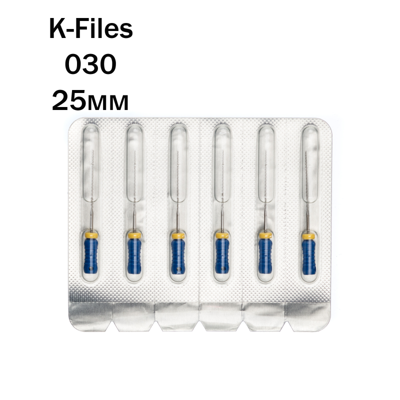 К-файлы / K-Files 030/25мм 6шт Pro-Endo P63025030 купить