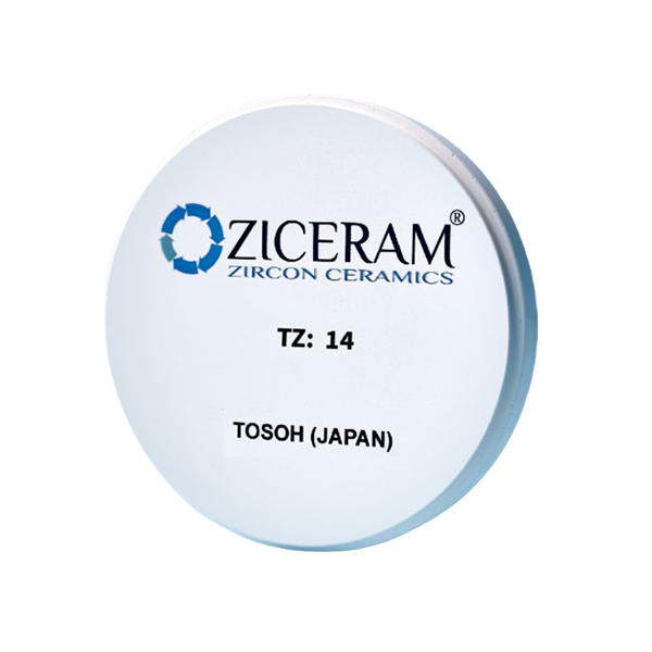 Диски диоксида циркония Ziceram 98,5 мм TZ 98.5 X 14 купить