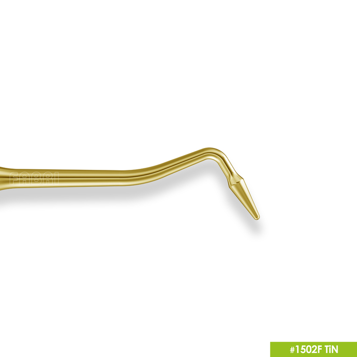 Картинка Гладилка средняя с конусовидным штопфером O0.9mm эргономичная ручка O10mm покрытие Gold 2 из 5 